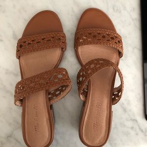 Madewell leather braided sandals